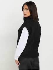 PixieGirl Petite Colete com gola alta Vest - Imagem 4 de 5