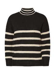 PixieGirl Petite Black Stripe Jumper - Image 5 of 5