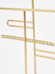 Oliver Bonas Blue Resin Gold Jewellery Stand - Image 3 of 4