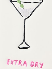 Oliver Bonas Multi Extra Dry Embroidered Framed Wall Art - Image 3 of 4