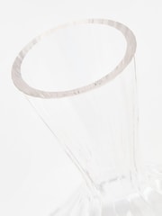 Oliver Bonas Clear Spinning Glass Wine Carafe - Image 4 of 4