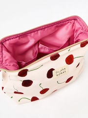 Oliver Bonas Red Cherries Make Up Bag - Image 2 of 4