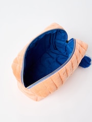Oliver Bonas Multi Quilted Velvet Wash Bag - Image 2 of 4