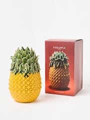 Oliver Bonas Yellow Ceramic Pineapple Vase - Image 3 of 4