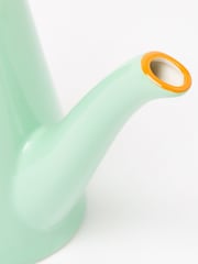 Oliver Bonas Green Daisy Ceramic Garden Watering Can - Image 4 of 4