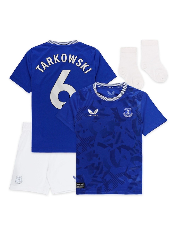 Castore Blue Baby Everton Home Kit 2024-25 With Tarkowski 6 Printing - Image 3 of 3 Castore Blue Baby Everton Home Kit 2024-25 With Tarkowski 6 Printing - Image 3 of 3