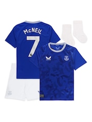 Castore Blue Baby Everton Home Kit 2024-25 With Mcneil 7 Printing - Image 1 of 3