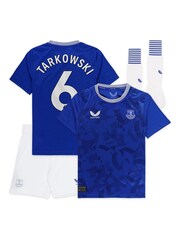 Castore Blue Everton Home Infant Kit 2024-25 With Tarkowski 6 Printing - Image 3 of 3