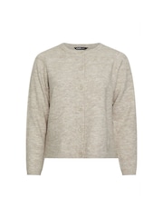 Yours Curve Natural Button Through Cardigan - Image 6 of 6