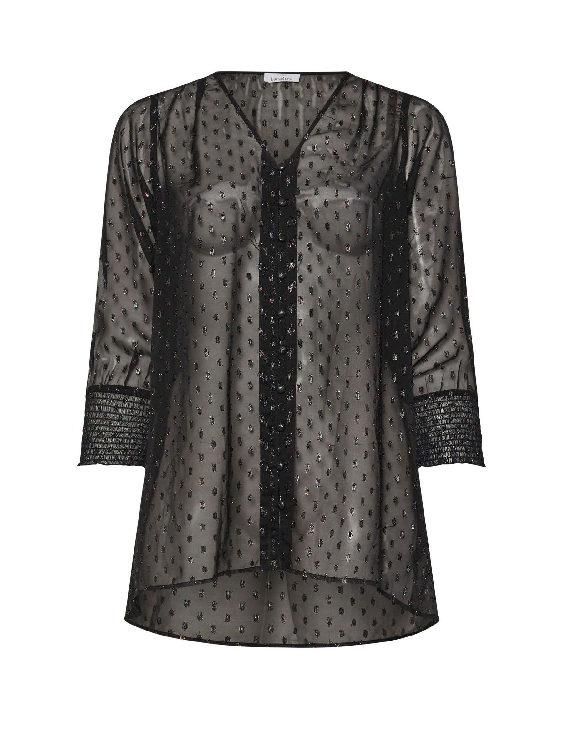 ACC-33-2035-195 BLACK BLOUSE