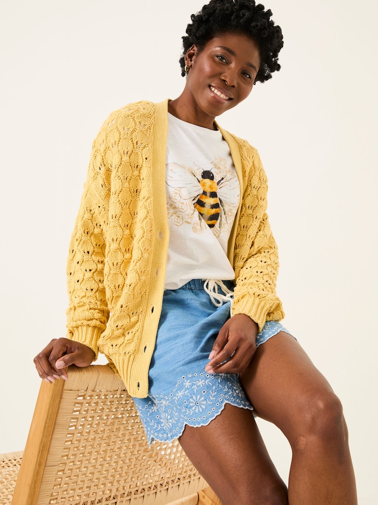Beeble V-Neck Knitted Cardigan - Slika 2 iz 6