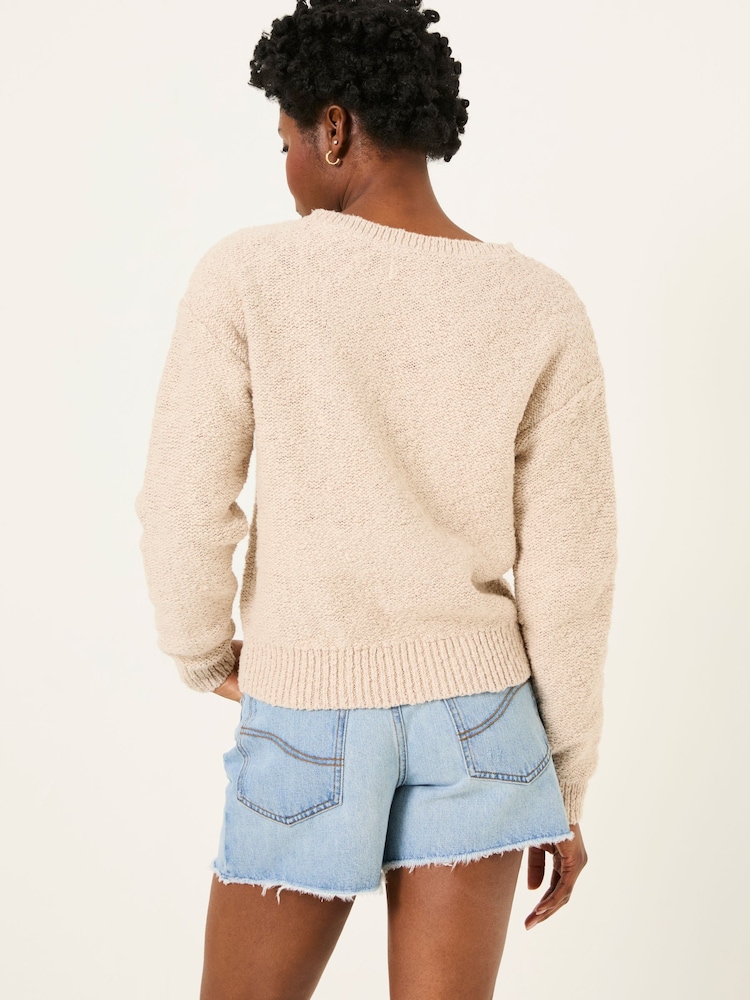 Natural Beeble Bee Knitted Jumper - Image 3 of 7