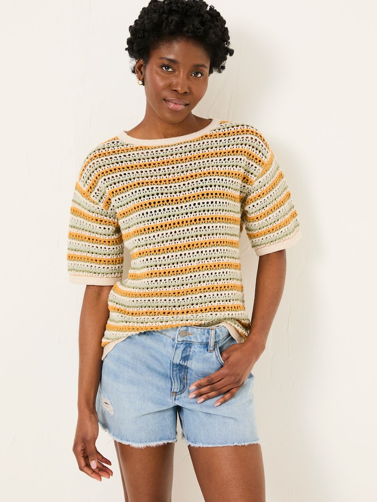 Yellow Beeble Knitted T-Shirt - Image 2 of 7