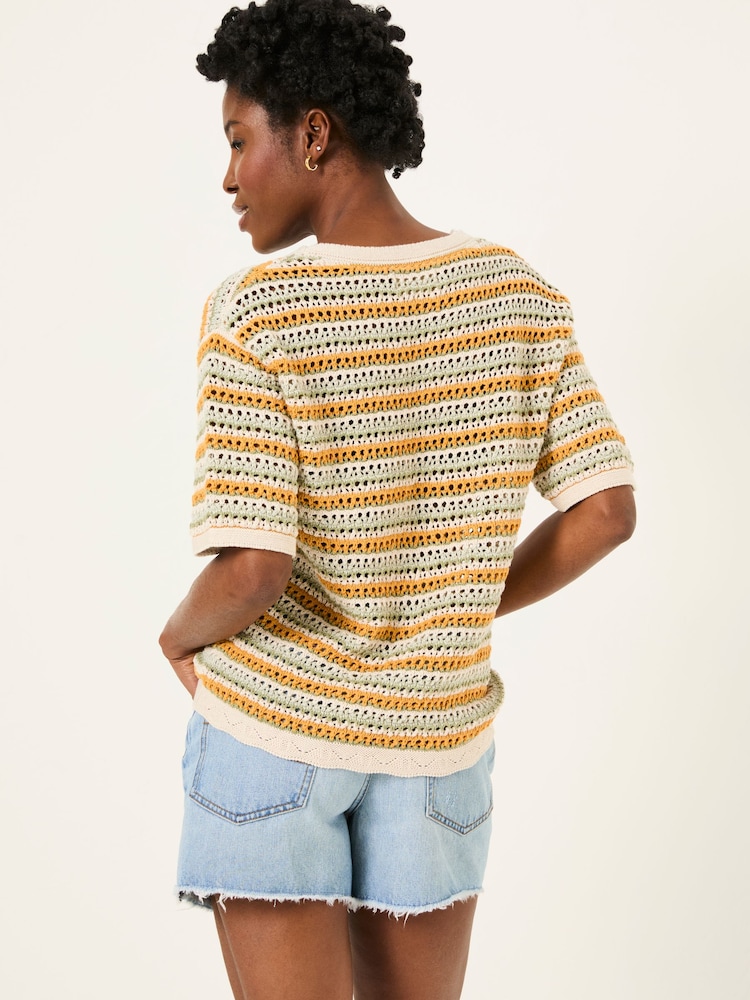 Yellow Beeble Knitted T-Shirt - Image 3 of 7