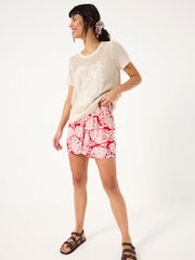 FatFace Natural Crab Pattern Knitted T Shirt - Image 4 of 8