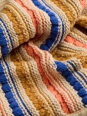 FatFace Textured Stripe Cardigan - Slika 6 iz 6