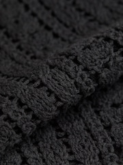 FatFace Florence Black Knitted Tank - Image 5 of 5