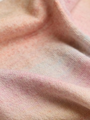 FatFace Pink Ombre Stripe Knitted Tee - Image 8 of 8