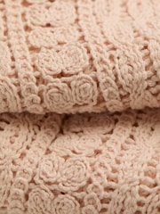 FatFace Florence Rose Pink Knitted Tank - Image 13 of 13