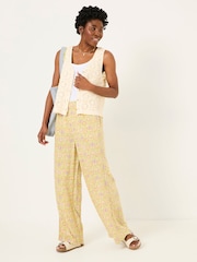 FatFace Ivory Beeble Button Tank - Image 5 of 8