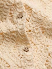 FatFace Ivory Beeble Button Tank - Image 7 of 8