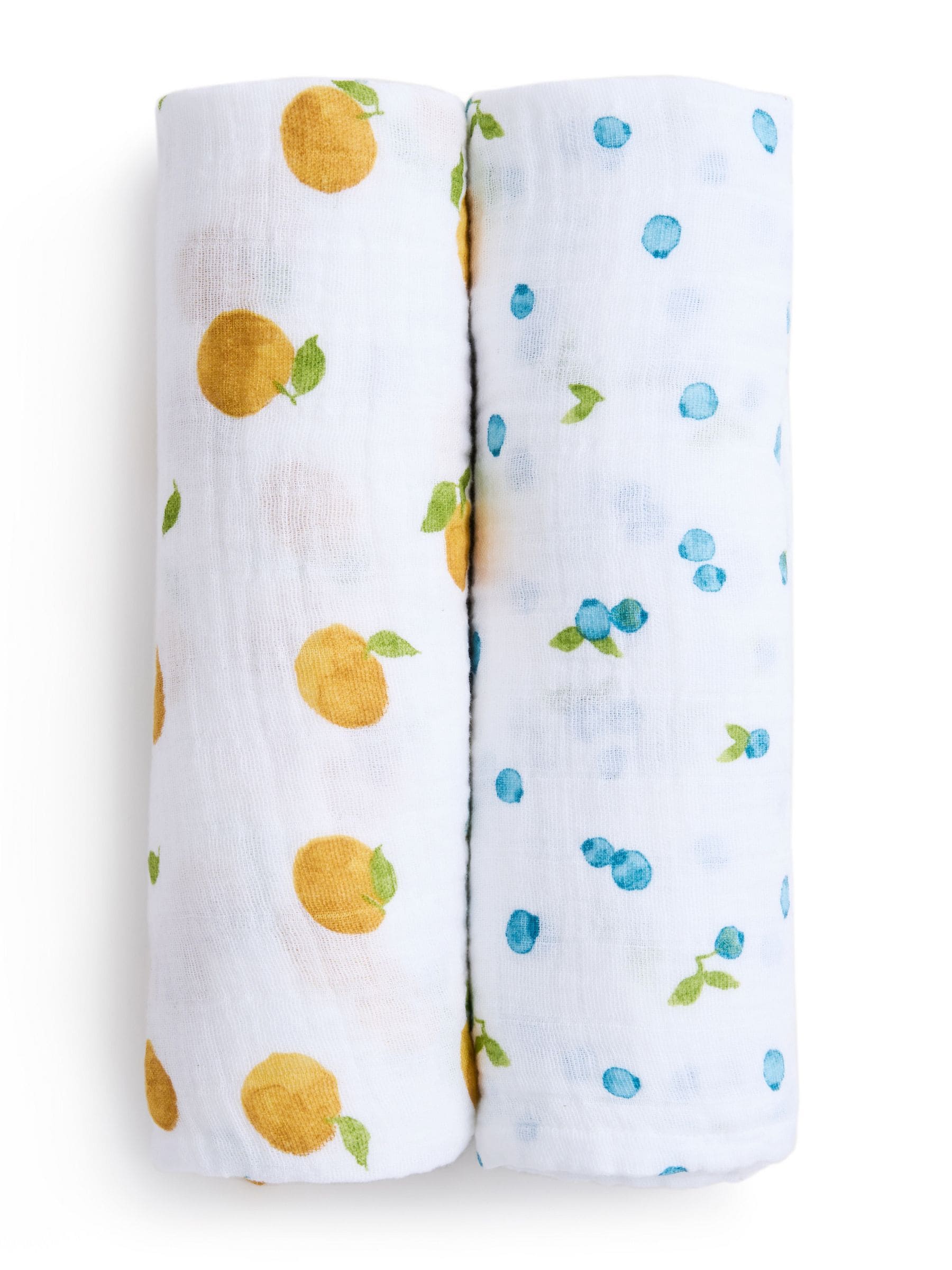 Aden + Anais White Muslin Blanket 2 Pack view 1