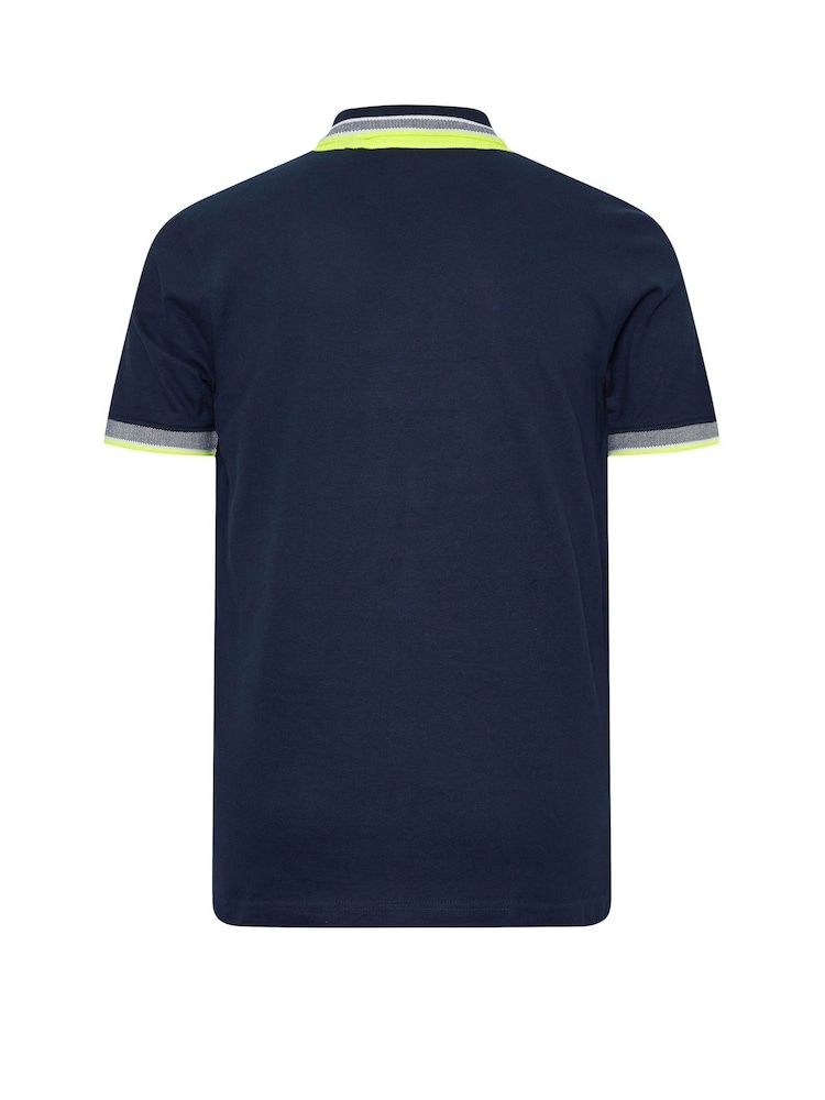 BadRhino Big & Tall 100% Cotton Plain Polo Shirt - صورة 3 من 3