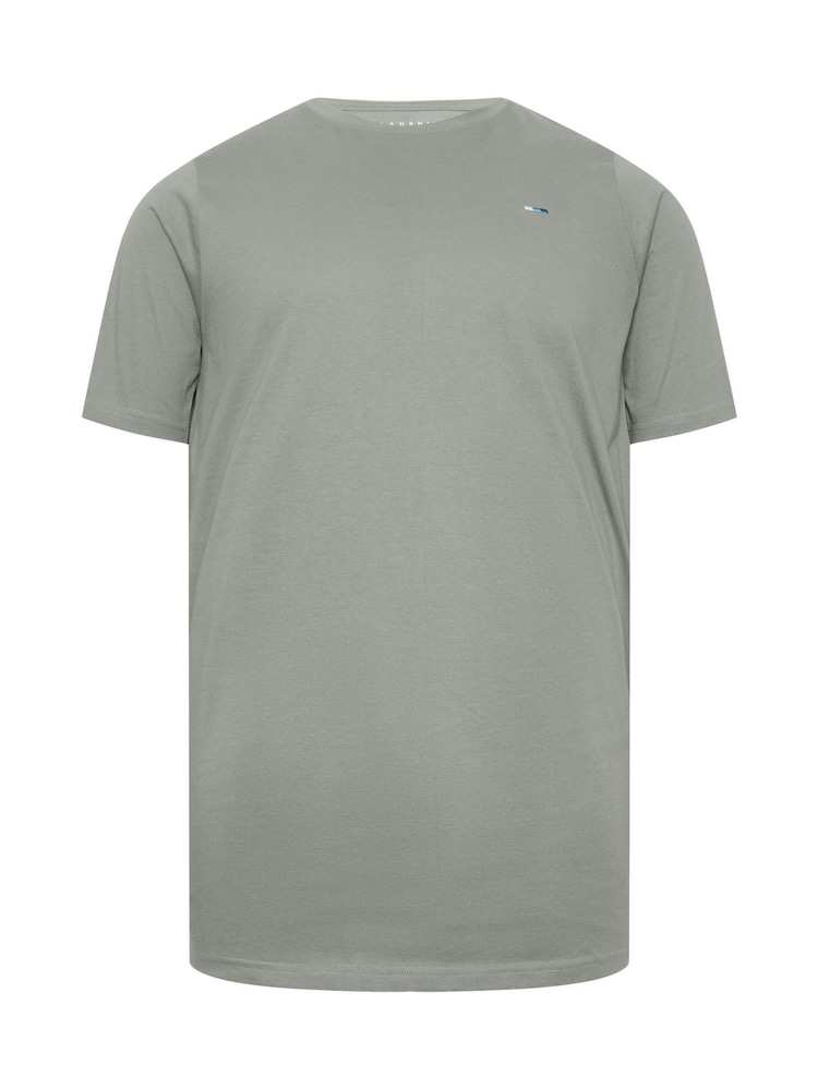 BadRhino Big & Tall Blue 100% Cotton T-Shirts 5 Pack - Image 7 of 7 BadRhino Big & Tall Blue 100% Cotton T-Shirts 5 Pack - Image 7 of 7