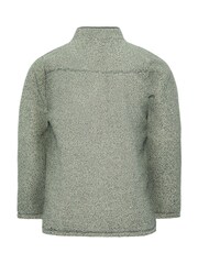 BadRhino Big & Tall Grey Textured Fleece Jacket - Image 5 of 5