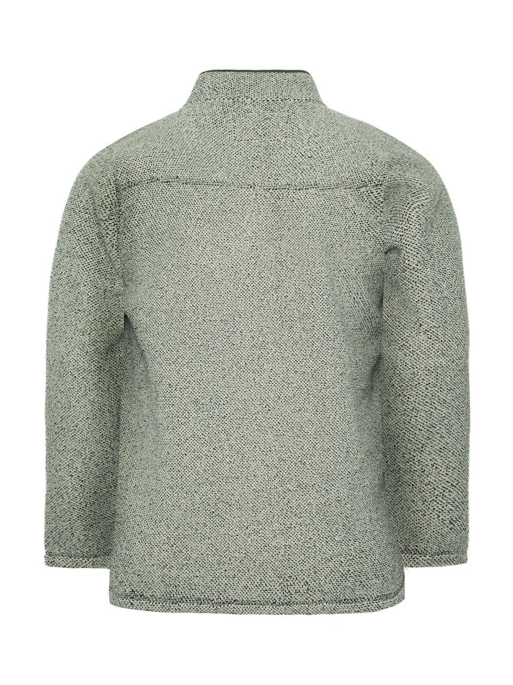 Gris - BadRhino Big & Tall Textured Fleece Jacket - Imagen 5 de 5 Gris - BadRhino Big & Tall Textured Fleece Jacket - Imagen 5 de 5