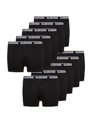 BadRhino Big & Tall Black Essential Boxers 10 Pack - Image 2 of 2