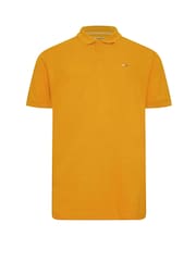 BadRhino Big & Tall Yellow 100% Cotton Plain Polo Shirt - Image 2 of 3