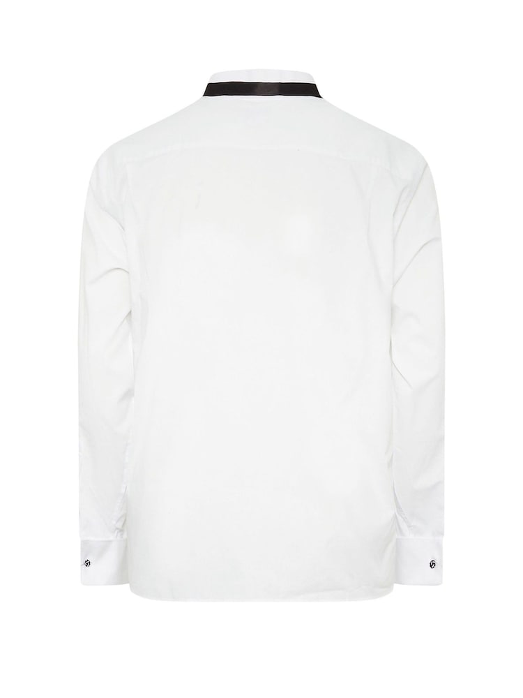 BadRhino Big & Tall White Wing Collar Dinner Shirt - Image 3 of 3