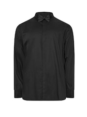BadRhino Big & Tall Black Wing Collar Dinner Shirt - Image 2 of 3