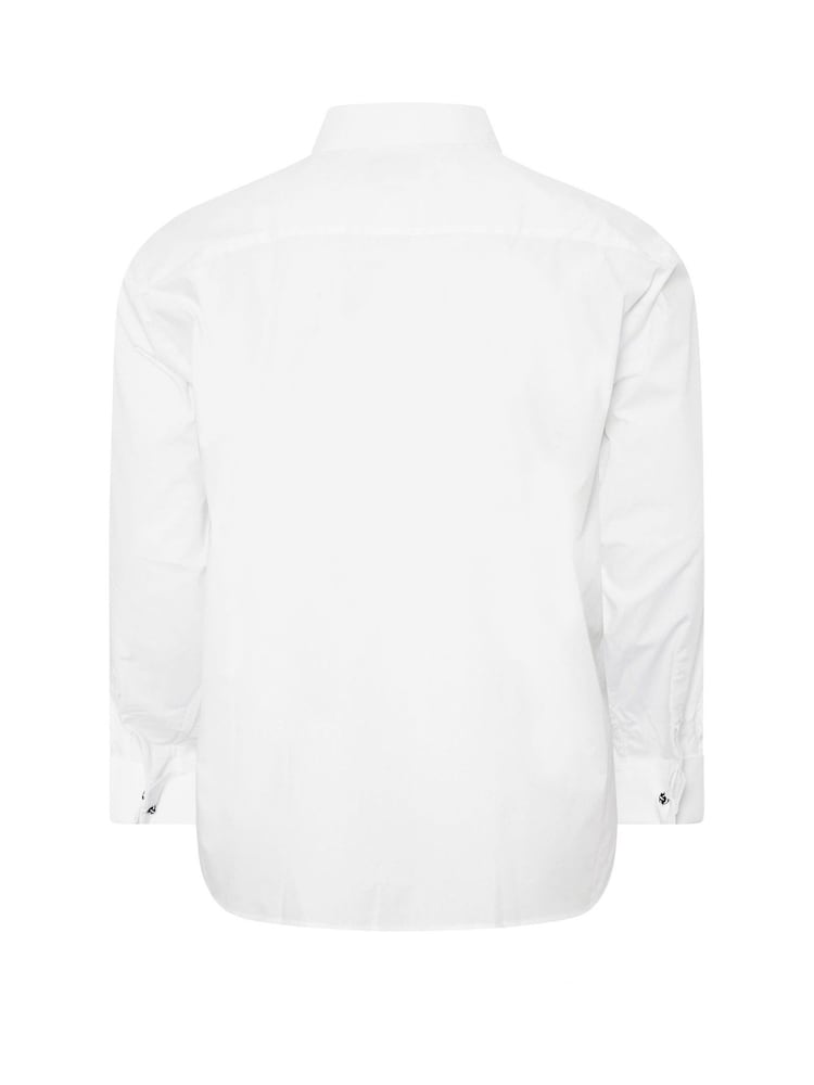 BadRhino Big & Tall White Dinner Shirt - Image 4 of 4