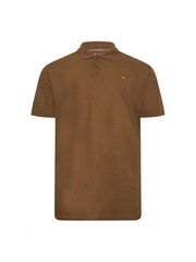BadRhino Big & Tall Brown 100% Cotton Plain Polo Shirts 5 Pack - Image 5 of 6