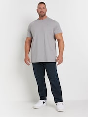 BadRhino Big & Tall Blue Straight Leg Denim Jeans - Image 2 of 4