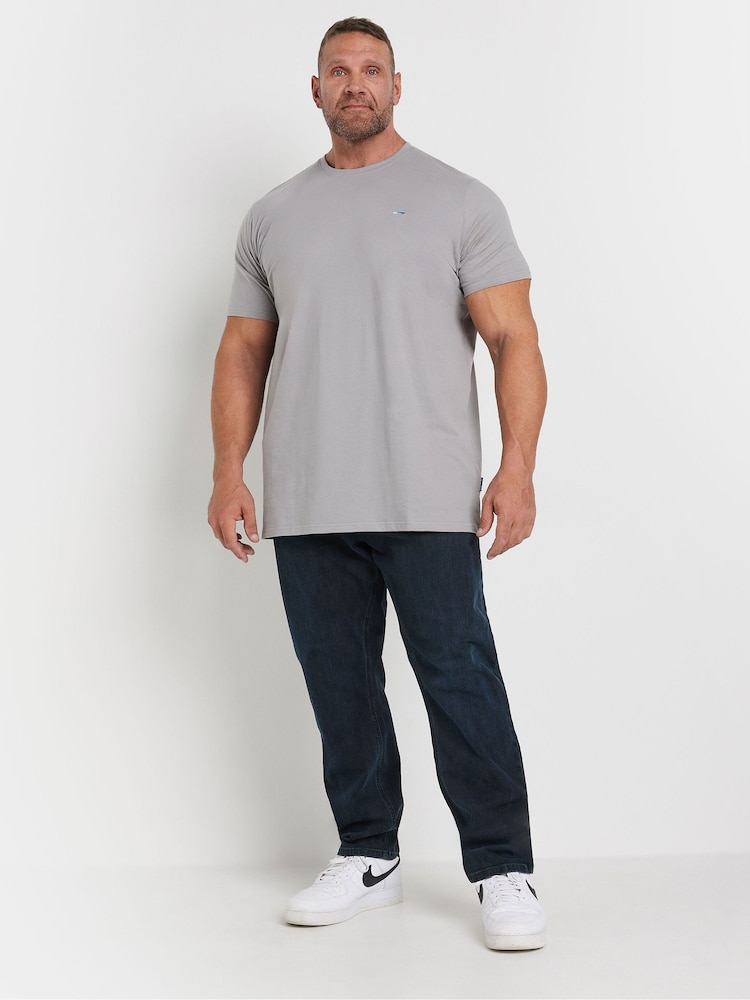 Синий - BadRhino Big & Tall Straight Leg Denim Jeans - Изображение 2 из 4 Синий - BadRhino Big & Tall Straight Leg Denim Jeans - Изображение 2 из 4