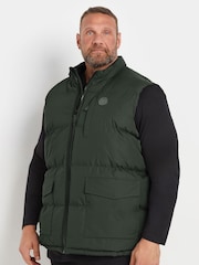 BadRhino Big & Tall Green Padded Gilet - Image 1 of 3