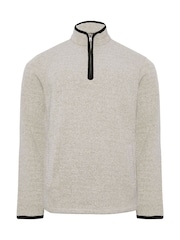 BadRhino Big & Tall Grey Quarter Zip Jacket - Image 3 of 4