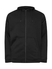 BadRhino Big & Tall Black Tall Black Premium Zip Up Hoodie - Image 3 of 3
