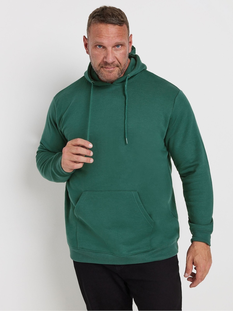 BadRhino Big & Tall Green Hoodie - Image 1 of 3