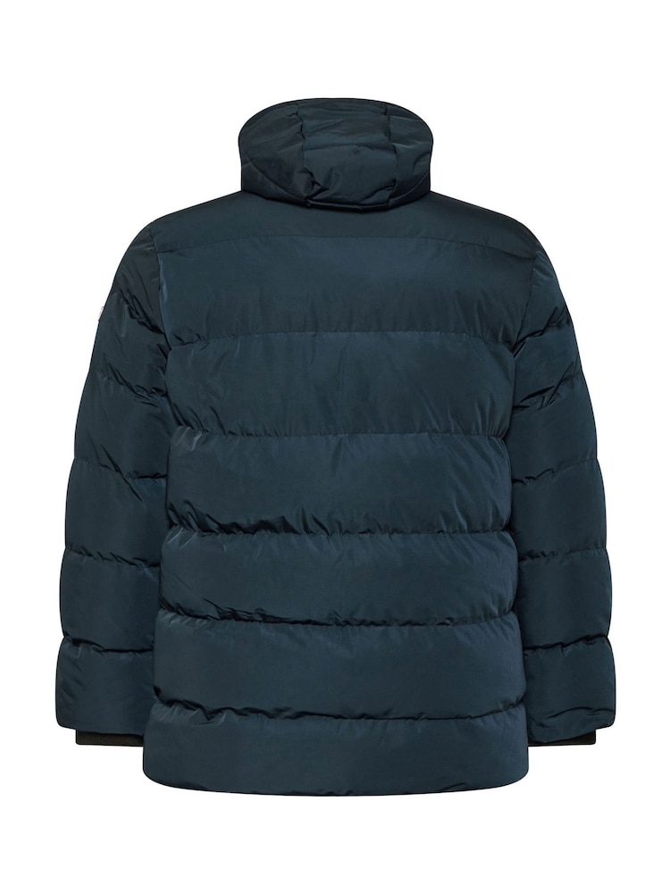 BadRhino Big & Tall Blue Hooded Padded Coat - Image 2 of 2