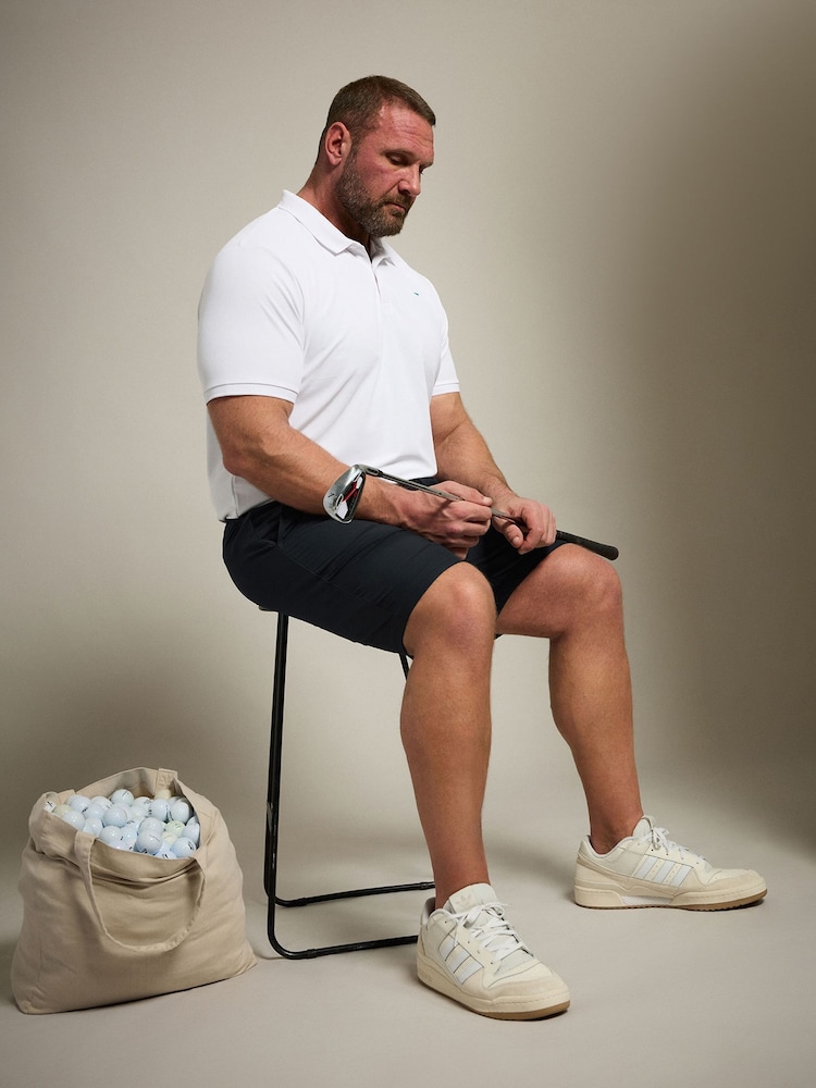 BadRhino Big & Tall Blue Golf Shorts - Image 1 of 2