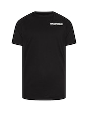 BadRhino Big & Tall Black 100% Cotton T-Shirts 2 Pack - Image 6 of 6