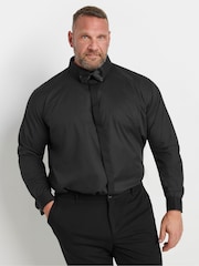 BadRhino Big & Tall Black Dinner Shirt - Image 1 of 4