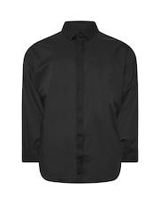 BadRhino Big & Tall Black Dinner Shirt - Image 3 of 4