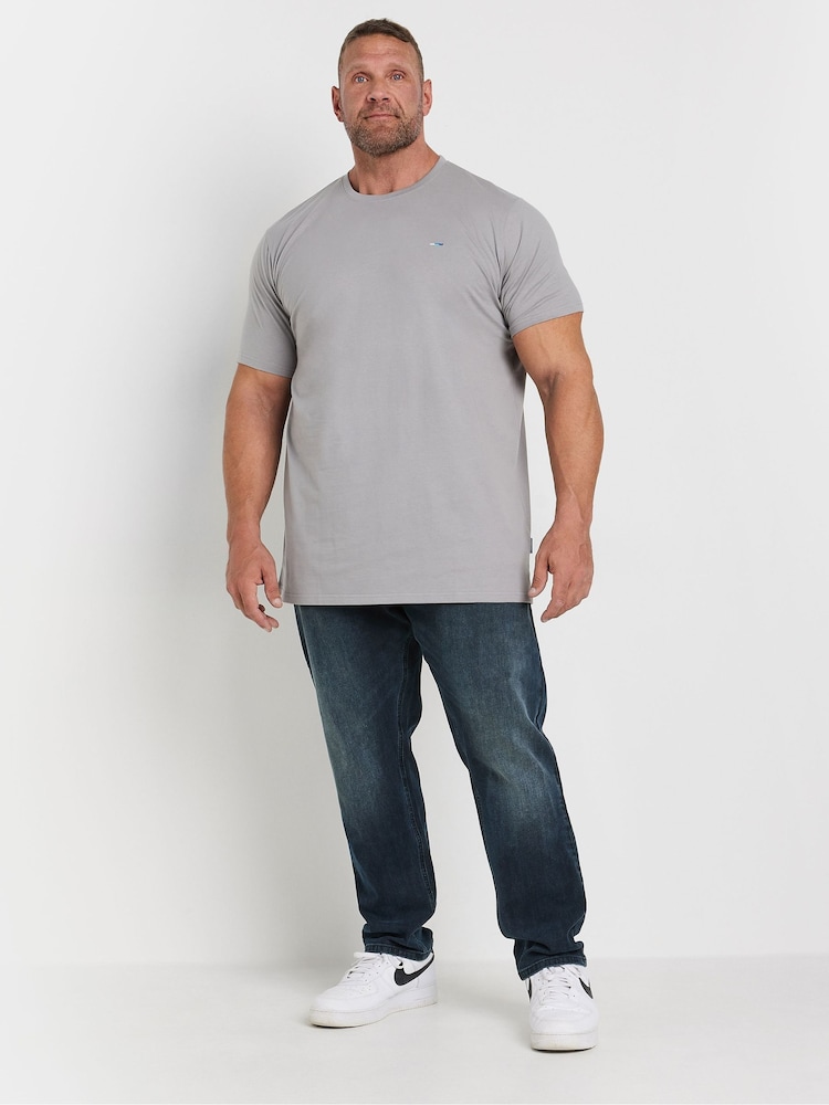 Черный - BadRhino Big & Tall Straight Leg Denim Jeans - Изображение 2 из 4 Черный - BadRhino Big & Tall Straight Leg Denim Jeans - Изображение 2 из 4