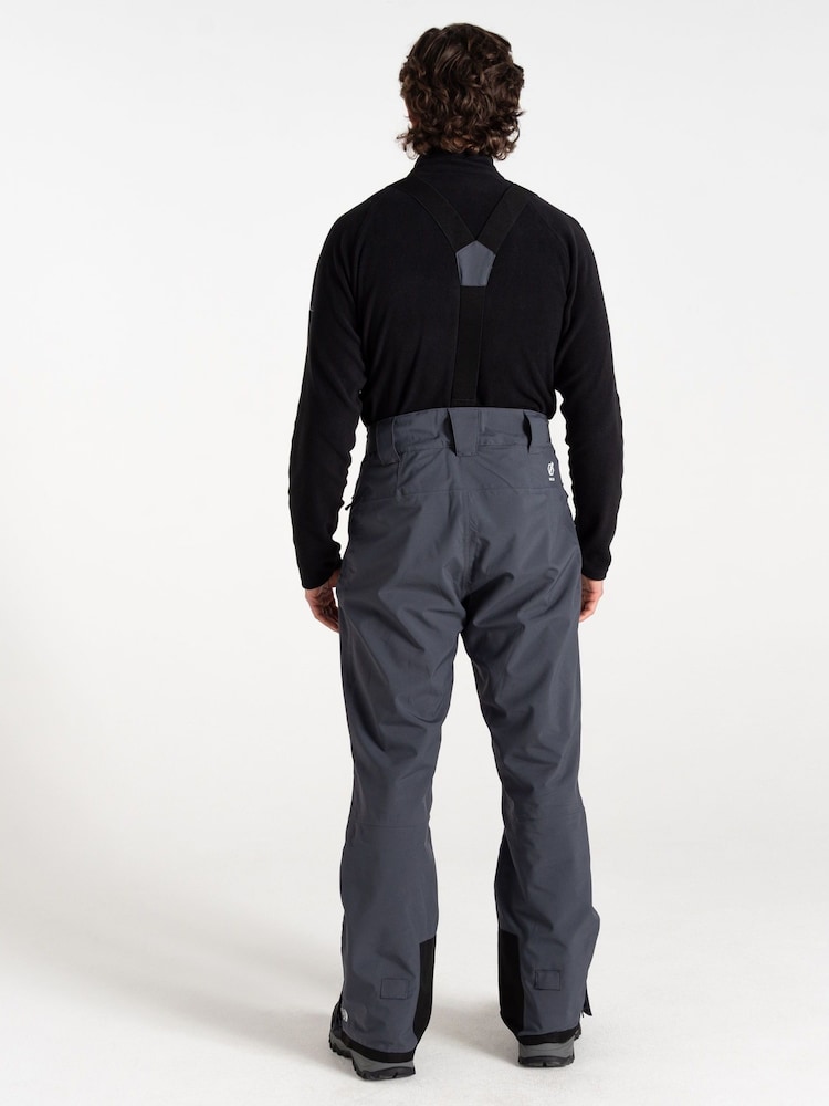 Dare 2b Mens Grey Achieve II Ski Trousers - Image 2 of 5 Dare 2b Mens Grey Achieve II Ski Trousers - Image 2 of 5