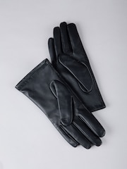 Lakeland Leather Black Blea Classic Gloves - Image 1 of 4